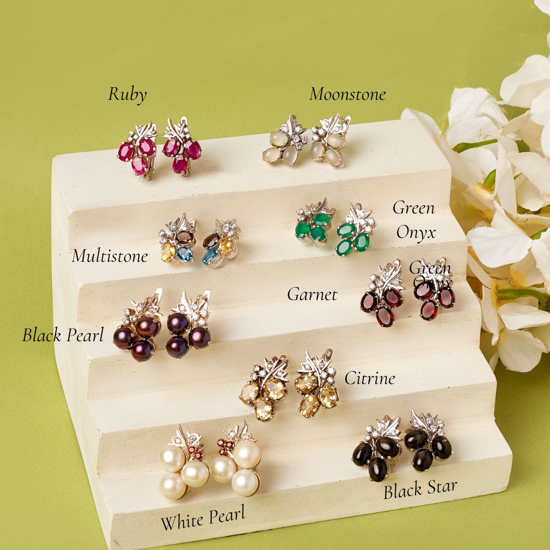Grape Earrings