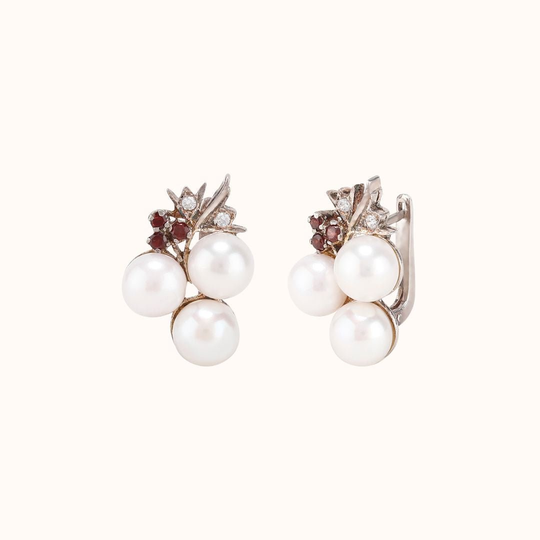 Grande Grape Earrings