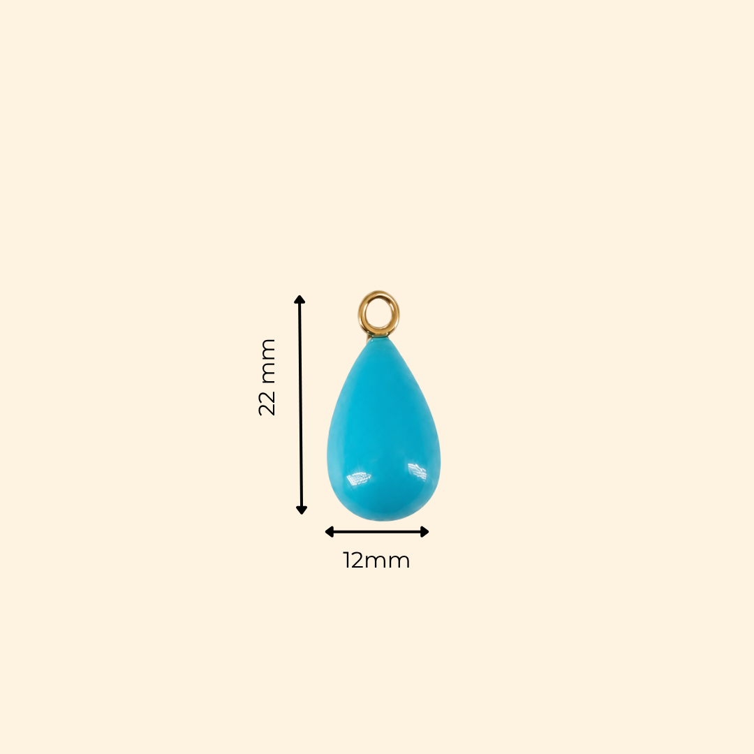 Turquoise Drop Attachment