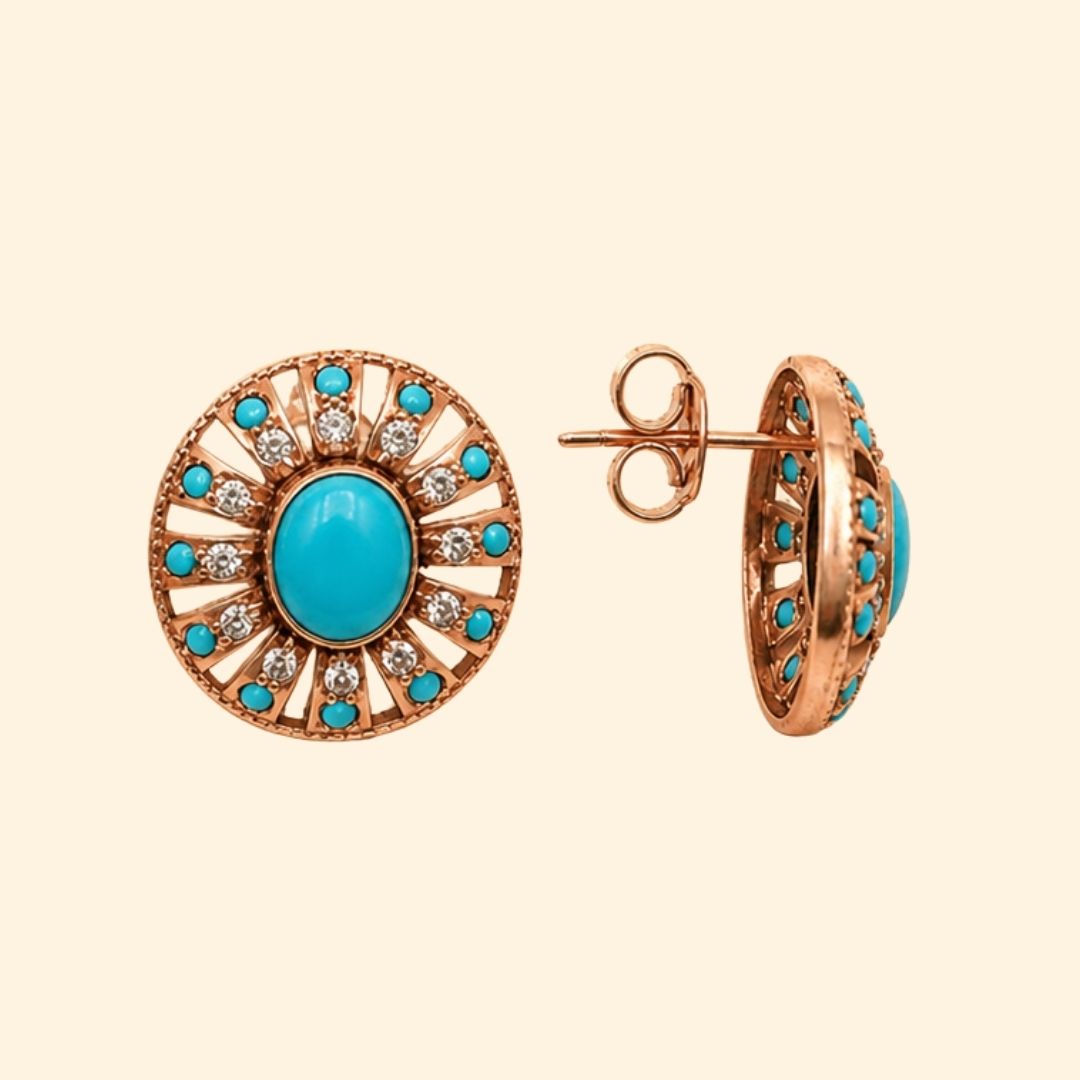 Mimosa Earring In Turquoise