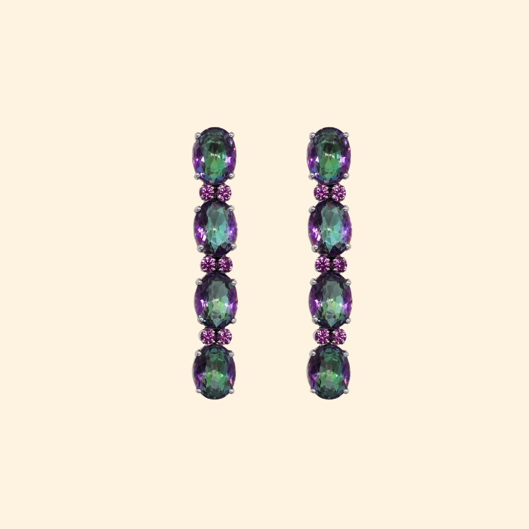 Mystara Earrings in Mystic Quartz