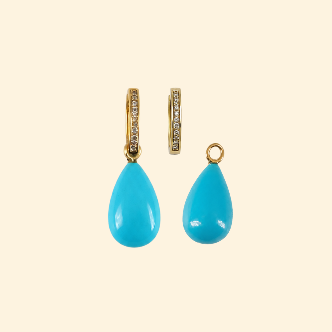 Turquoise Drop Attachment
