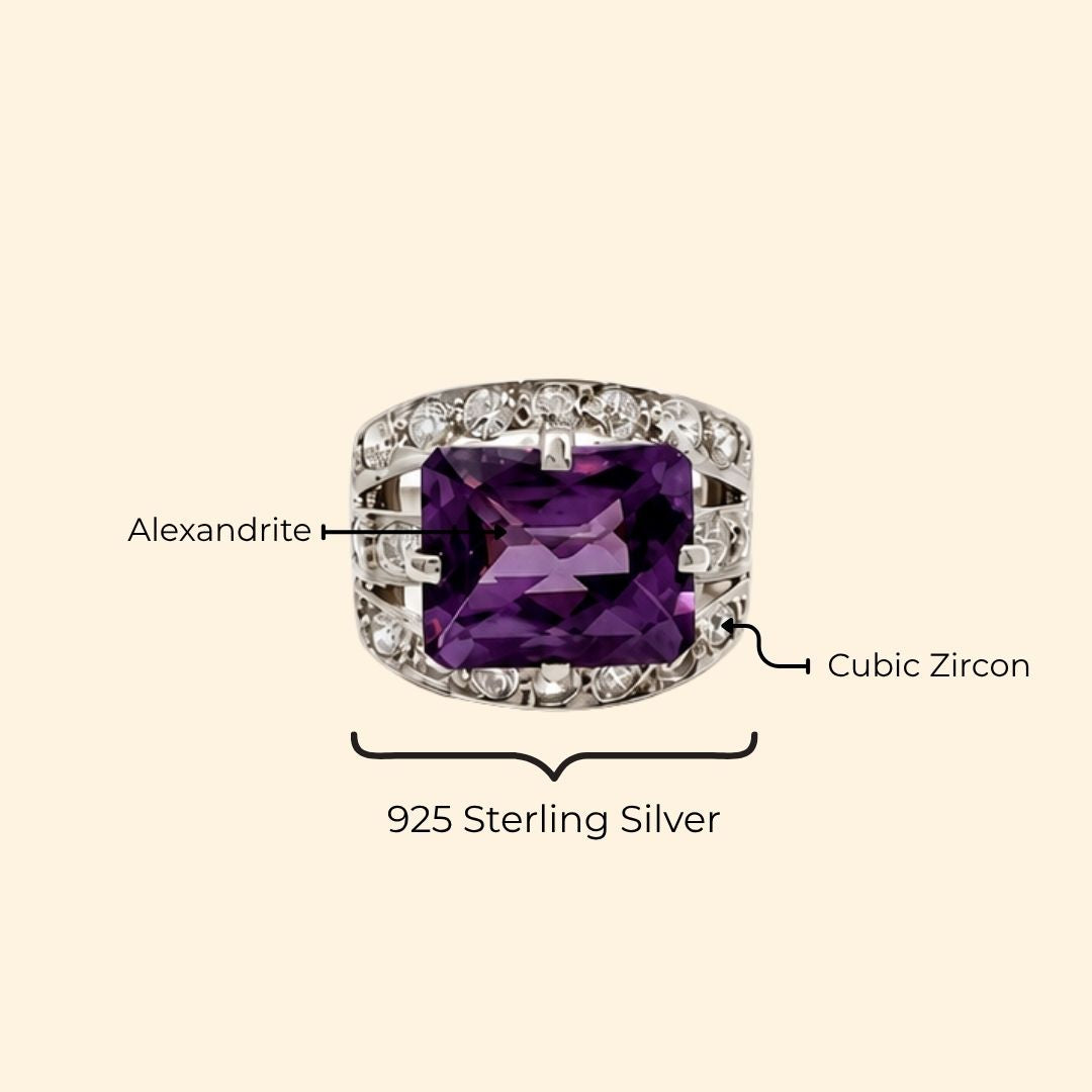 Earalia Ring In Alexandrite