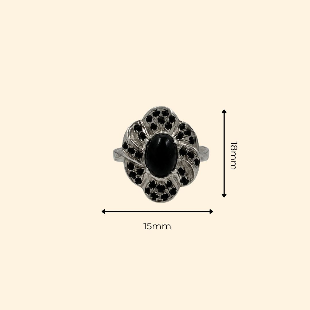 Fiore Ring In Black Star