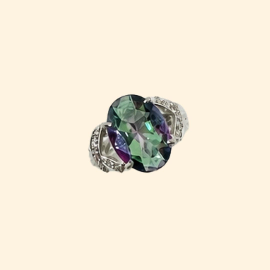 B'Dazzling Ring in Mystic Quartz