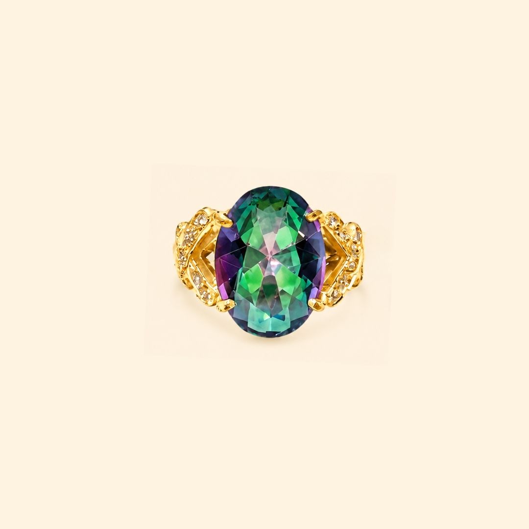 B'Dazzling Ring in Mystic Quartz