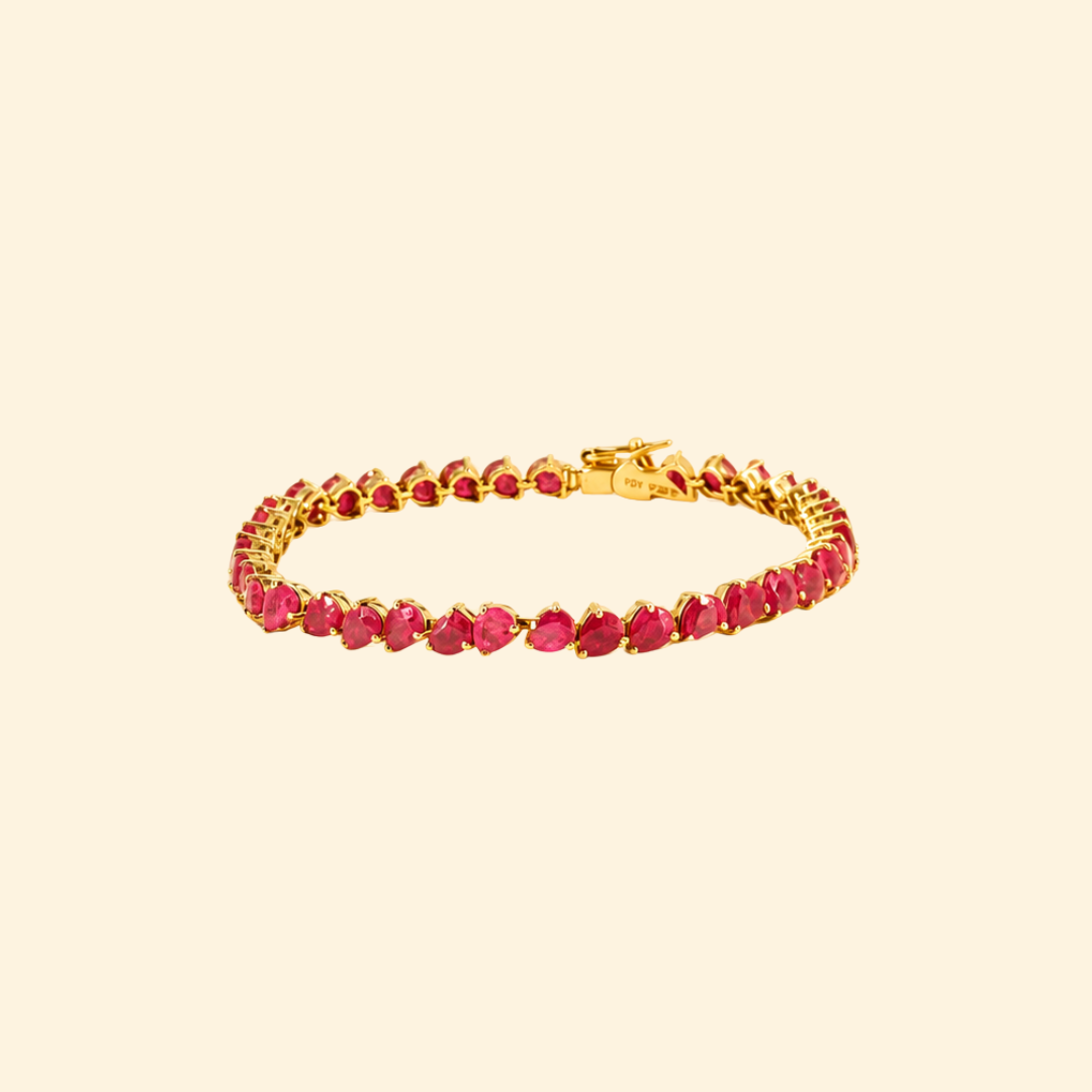 Radiant Ruby Bracelet