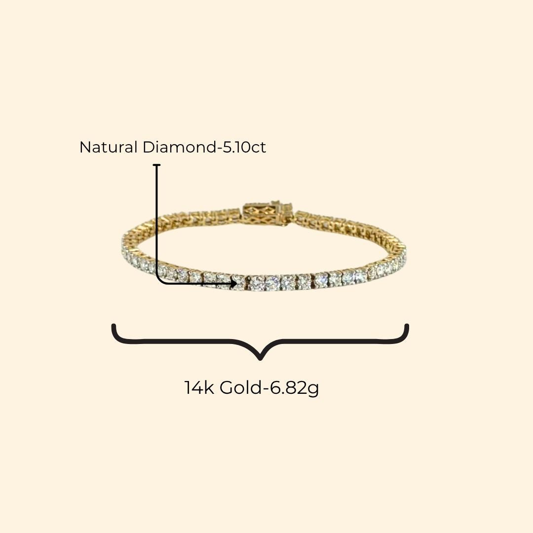 Diamond Tennis Tennis Bracelet