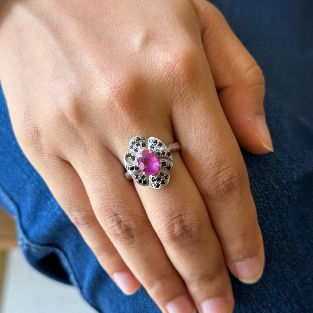 Fiore Ring In Ruby