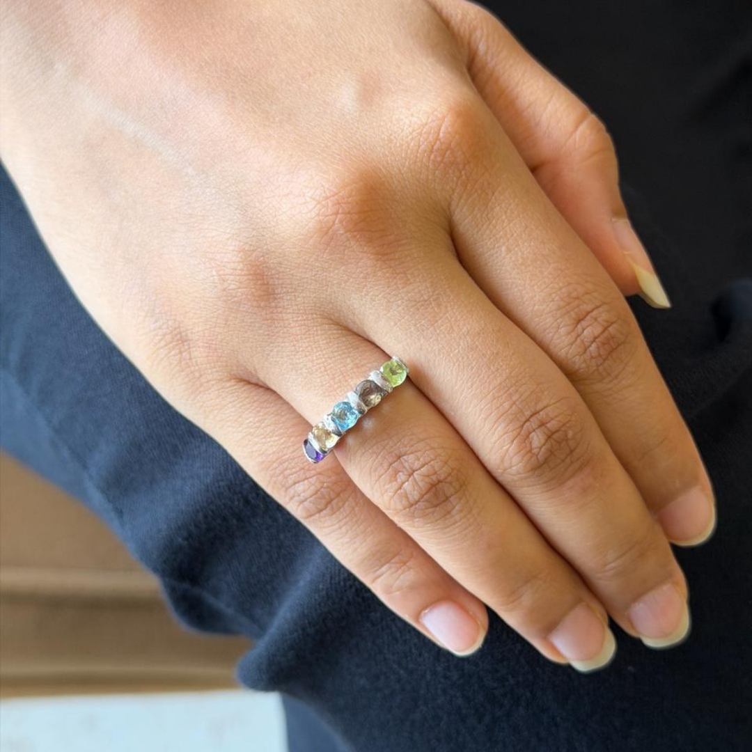 Eternity Ring in Multistone