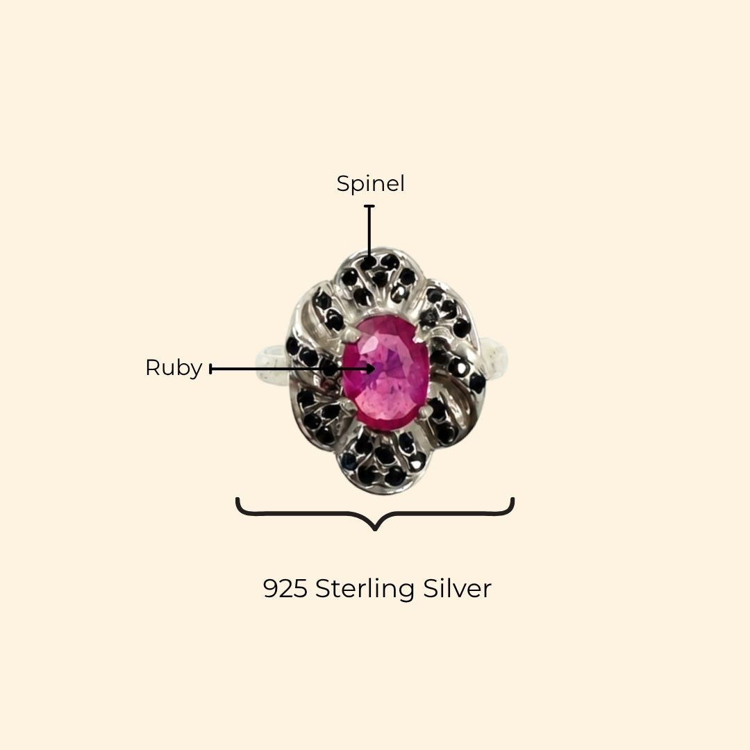 Fiore Ring In Ruby