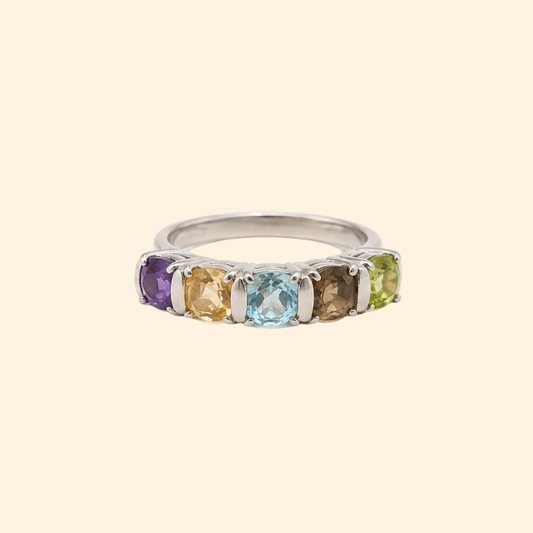 Eternity Ring in Multistone