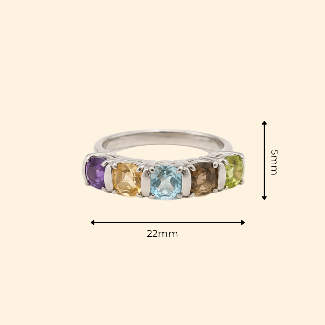 Eternity Ring in Multistone