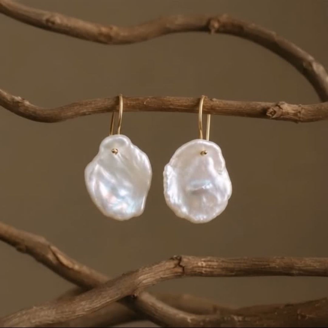 Baroque Pearl Earrings