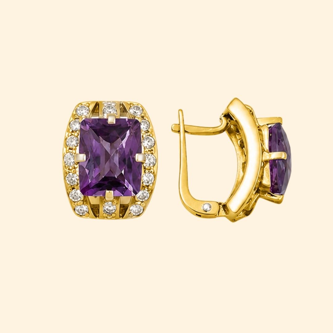 Earalia Earring In Alexandrite