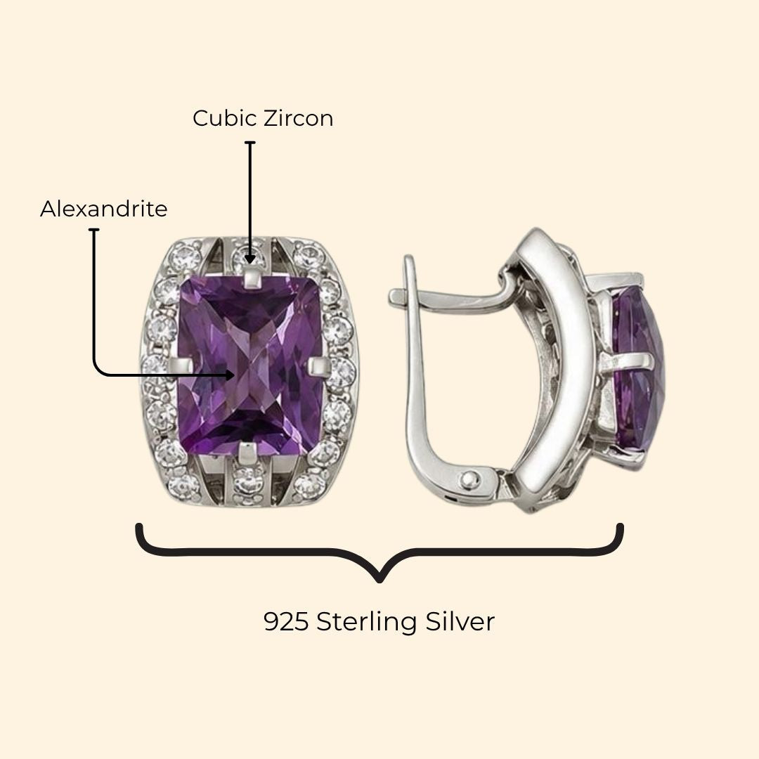 Earalia Earring In Alexandrite