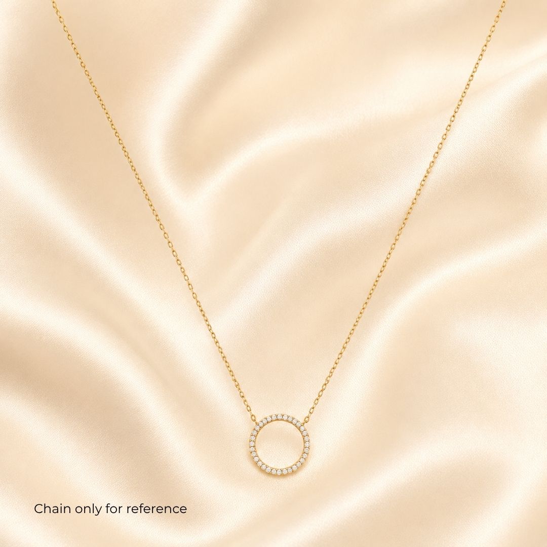 Diamond Eternity Halo Pendant