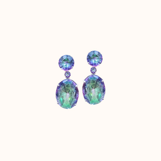 Mystic Magic Oval Earrings