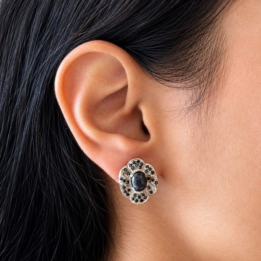 Fiore Earring In Black Star