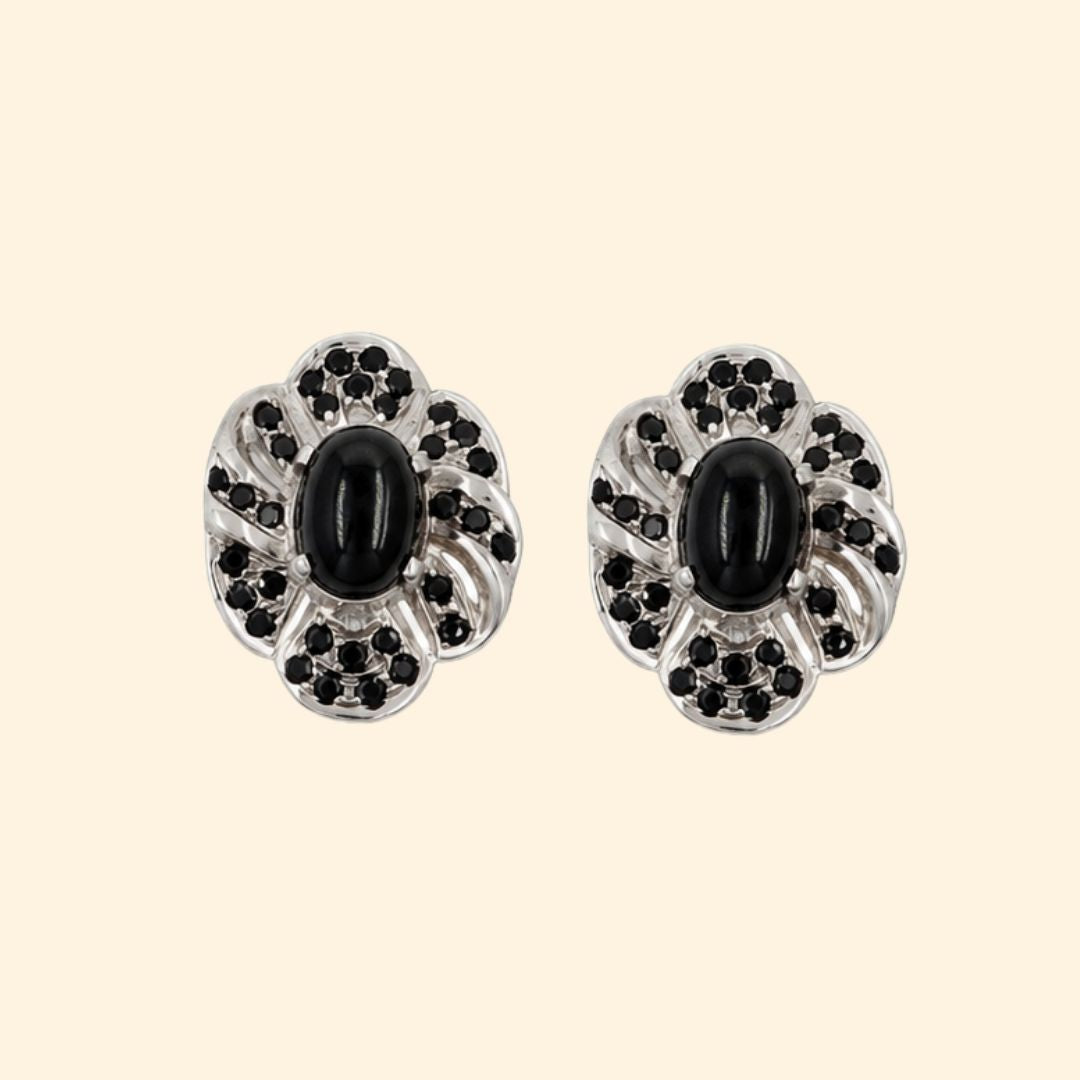 Fiore Earring In Black Star