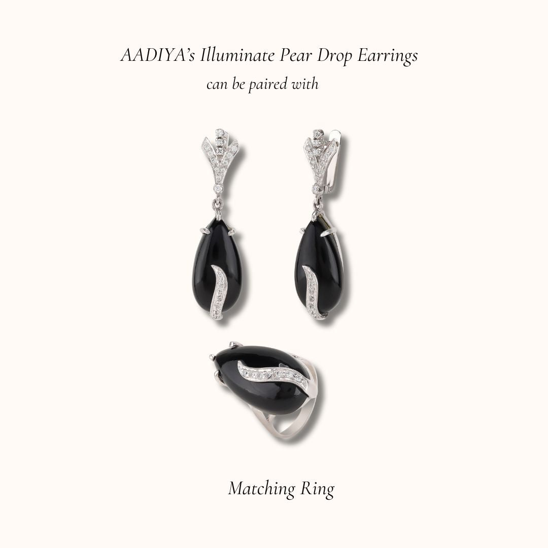 Illuminate Pear Drop Earrings