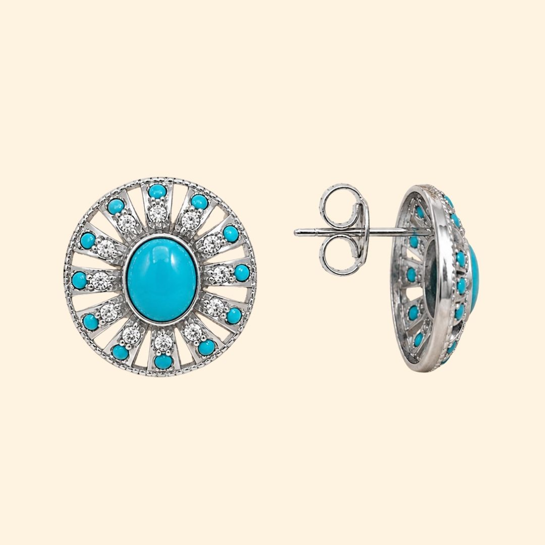 Mimosa Earring In Turquoise