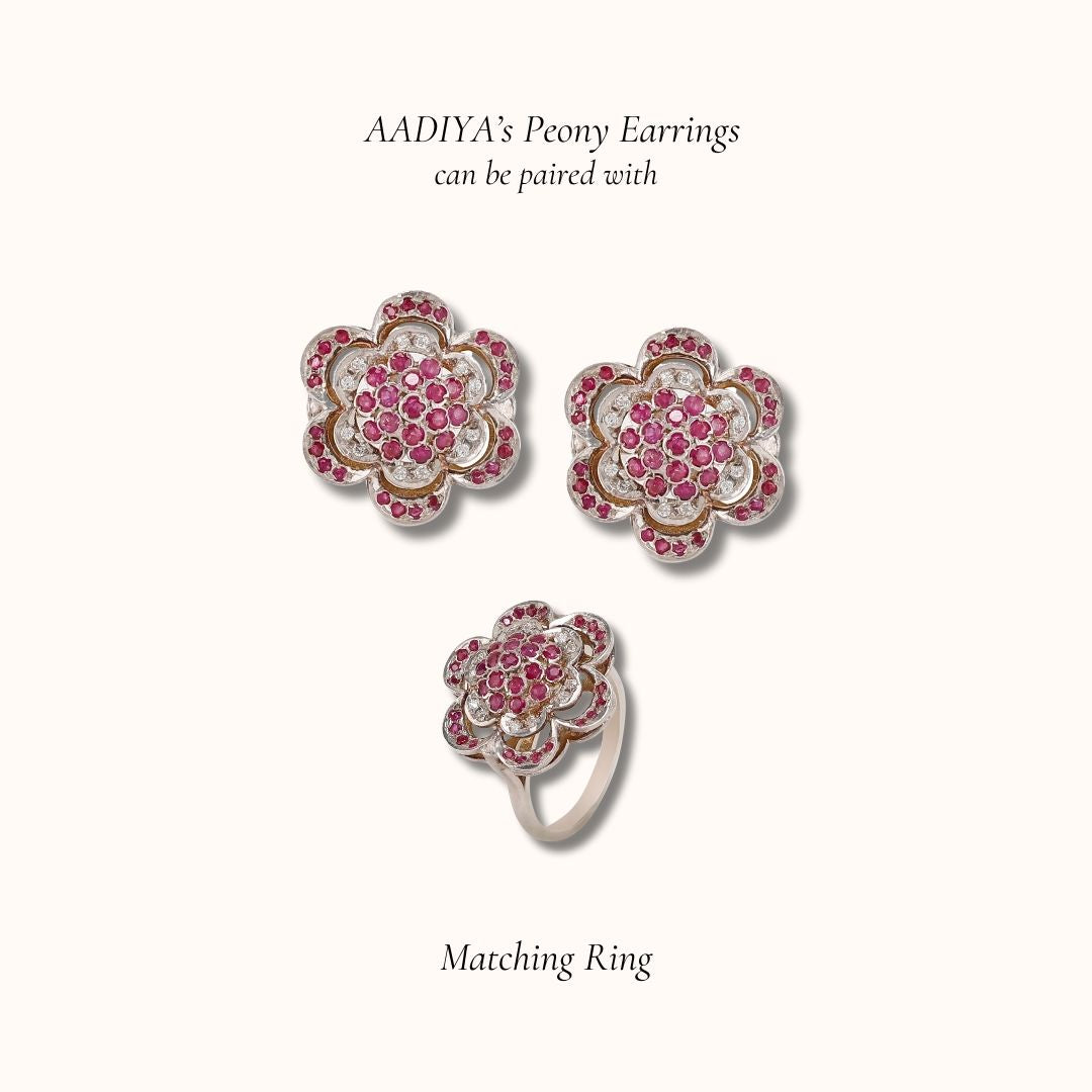 Peony Earrings