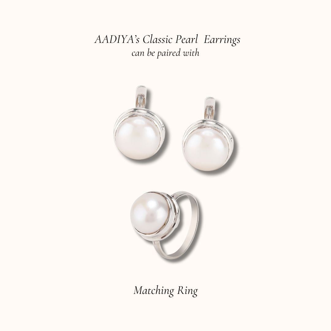 Classic Pearl Earrings