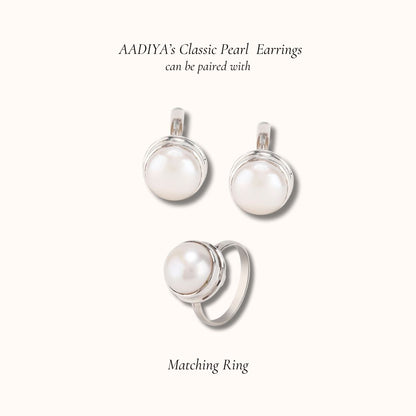 Classic Pearl Earrings