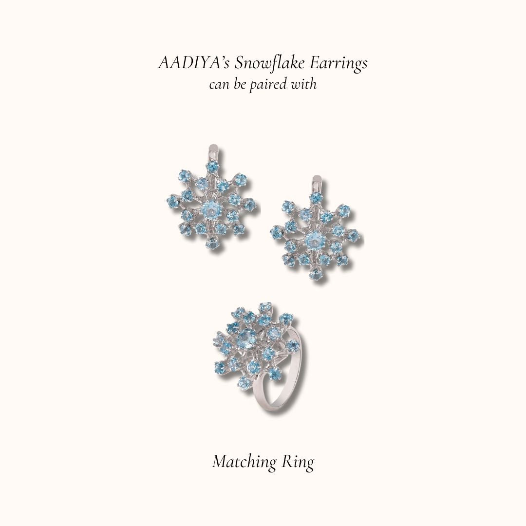 Snowflake Earrings