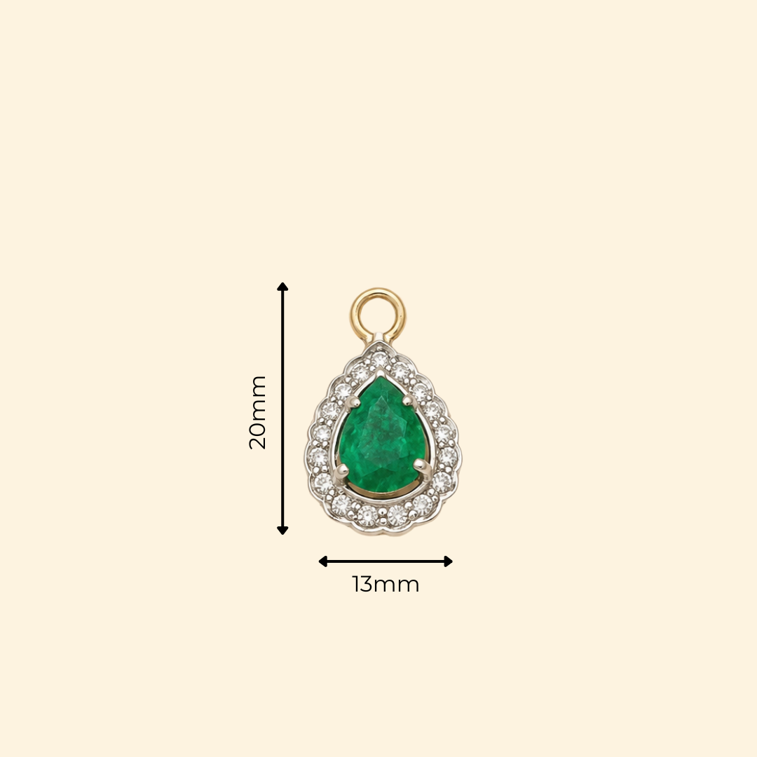 Emerald & Diamond Drop Attachment