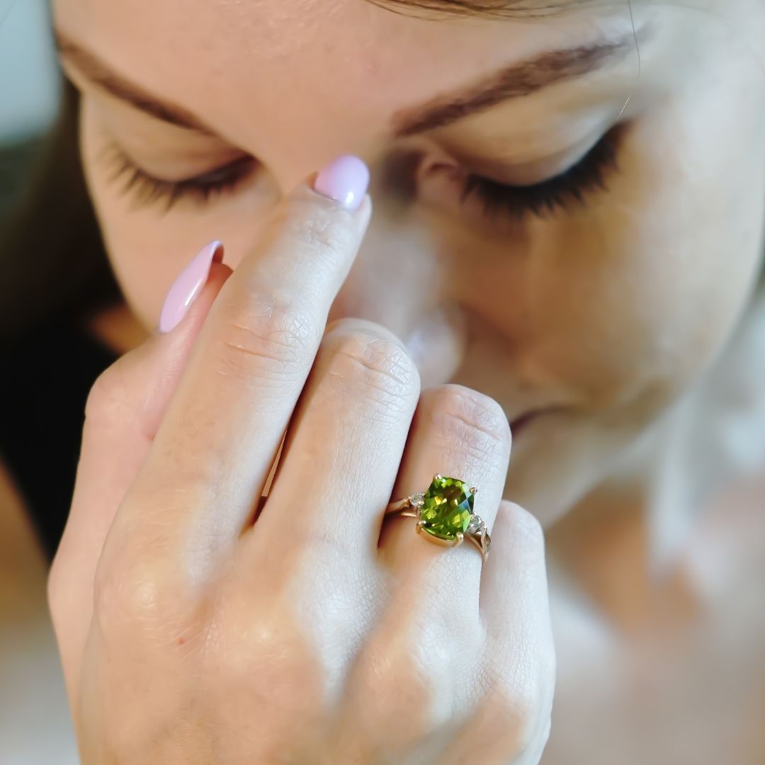 Signature Peridot Ring