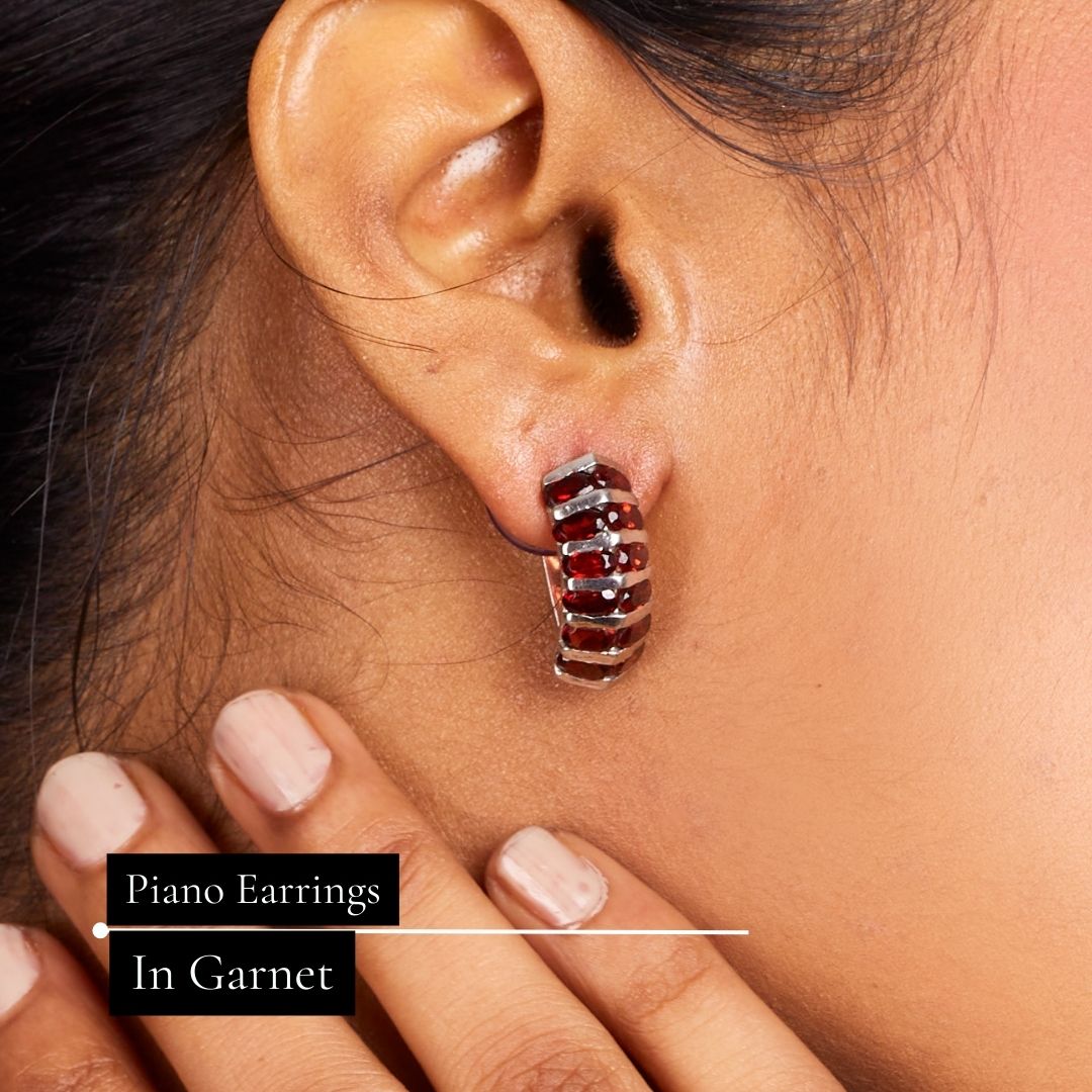 Piano Earrings