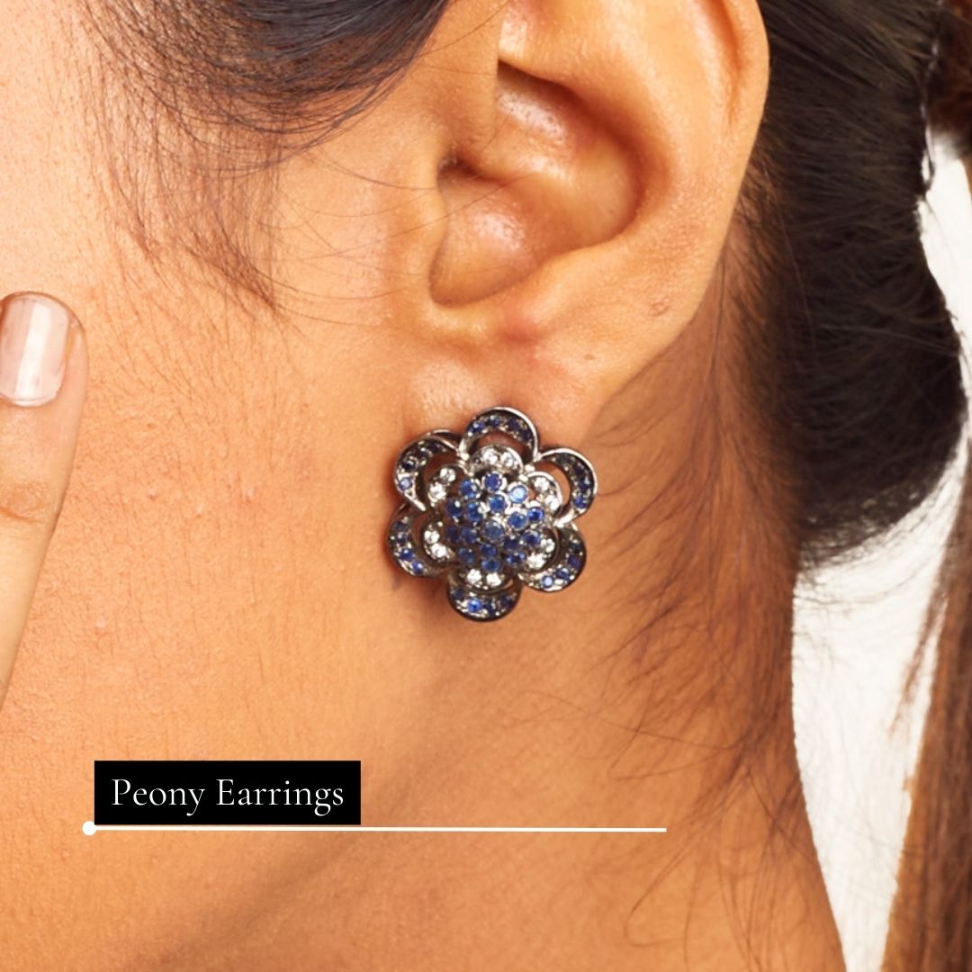 Peony Earrings