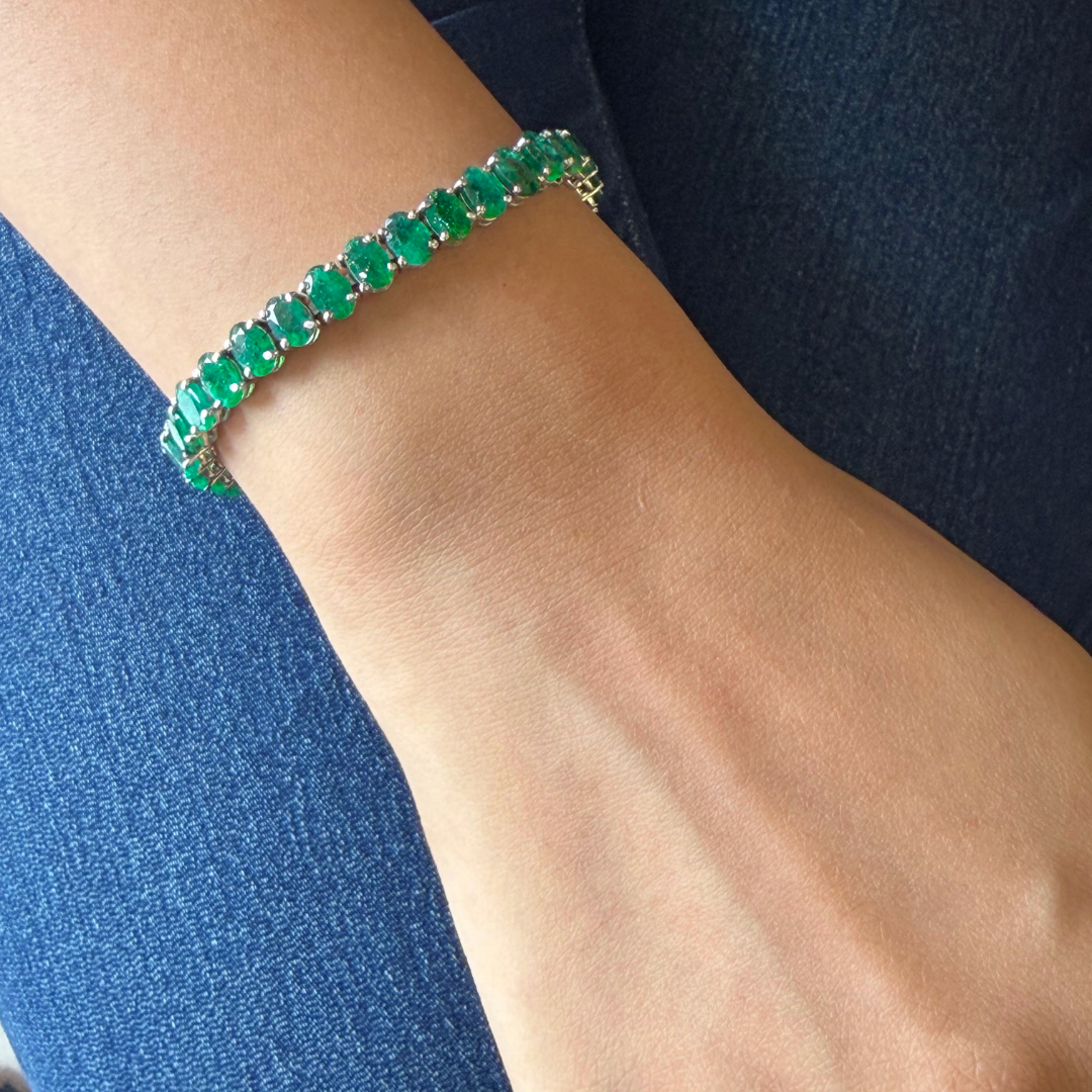 Emerald Elegance Bracelet