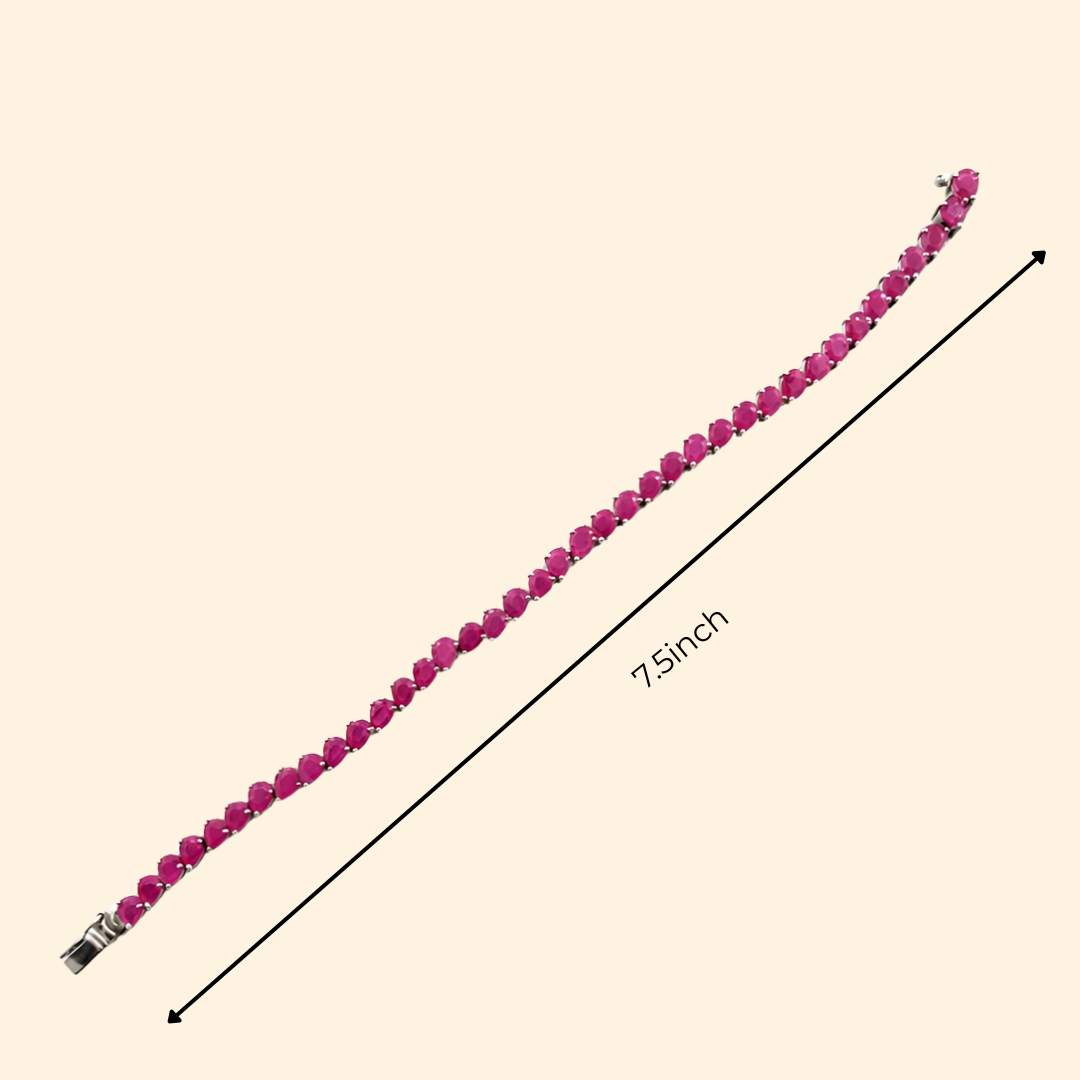 Radiant Ruby Bracelet