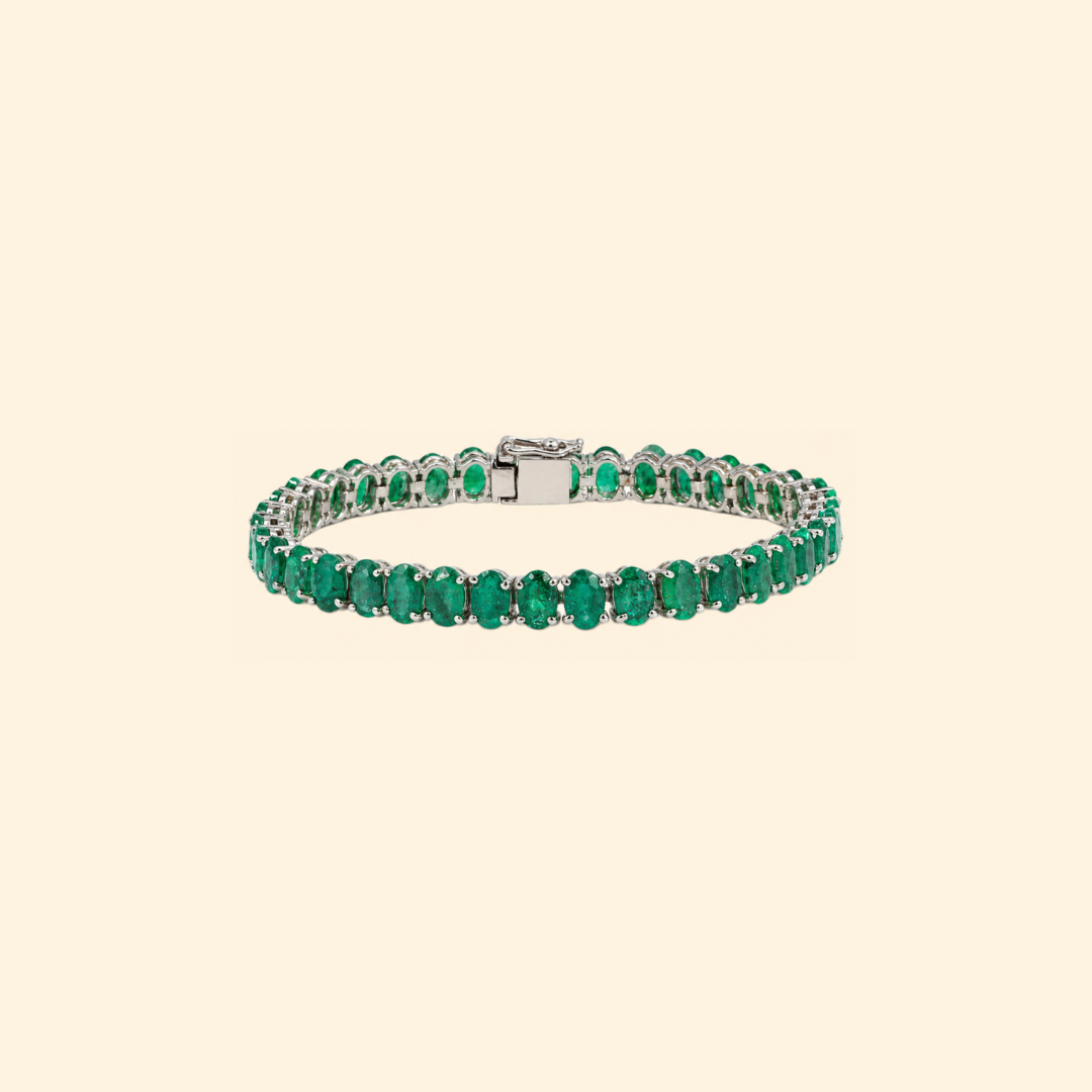 Emerald Elegance Bracelet