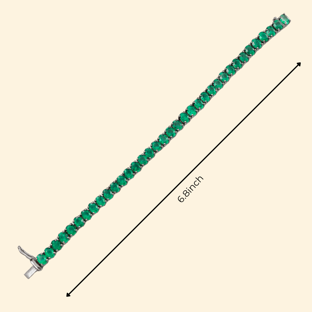 Emerald Elegance Bracelet