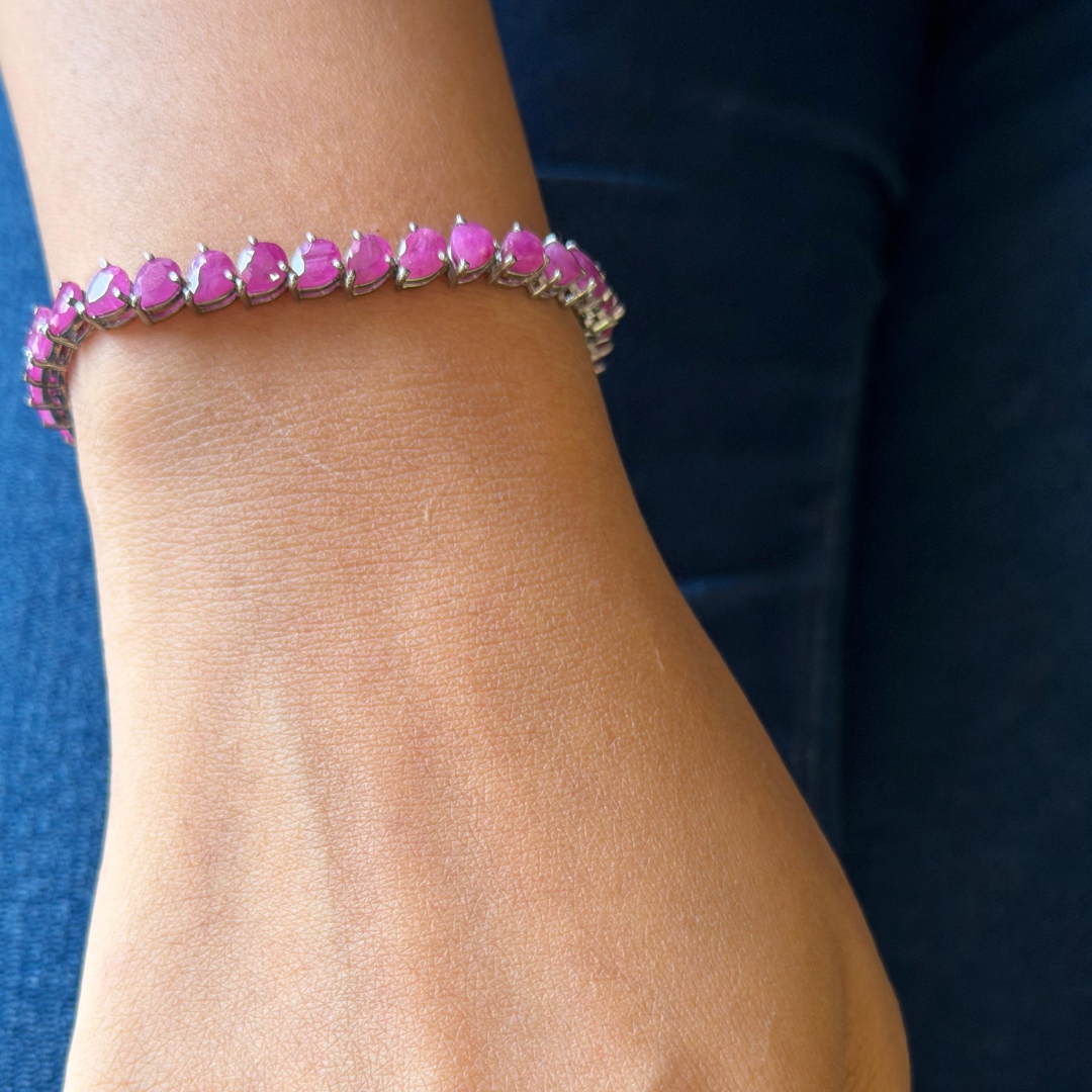 Radiant Ruby Bracelet