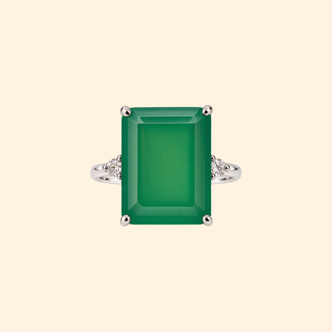 Green Onyx Royale Ring