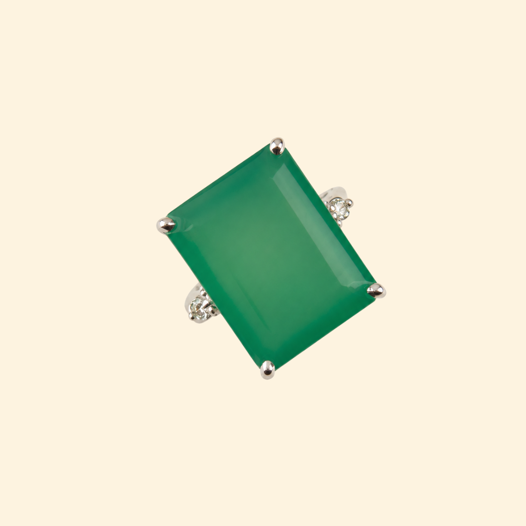 Green Onyx Royale Ring