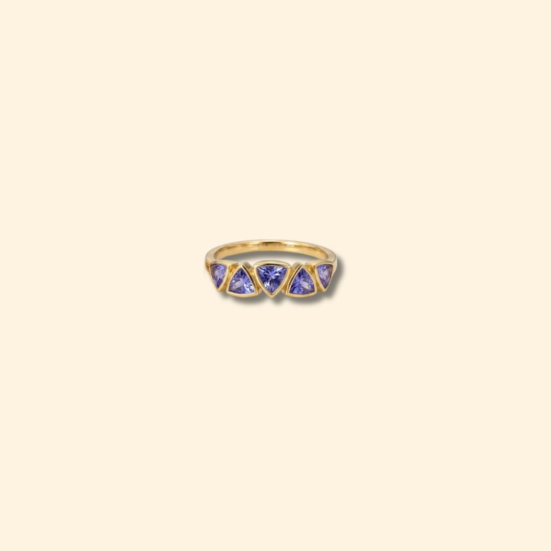 Prism Tanzanite Ring