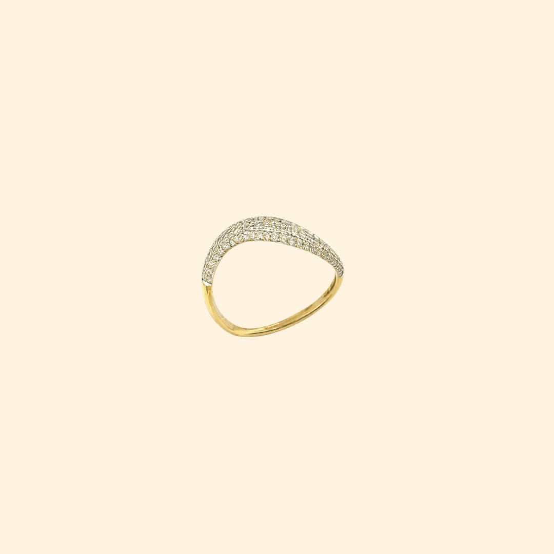 LGD Pavé Curve Ring