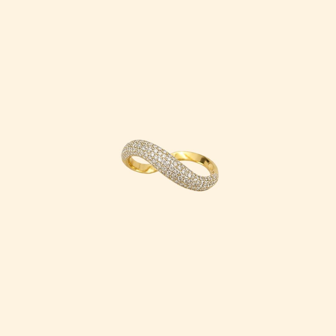 LGD Pavé Curve Ring