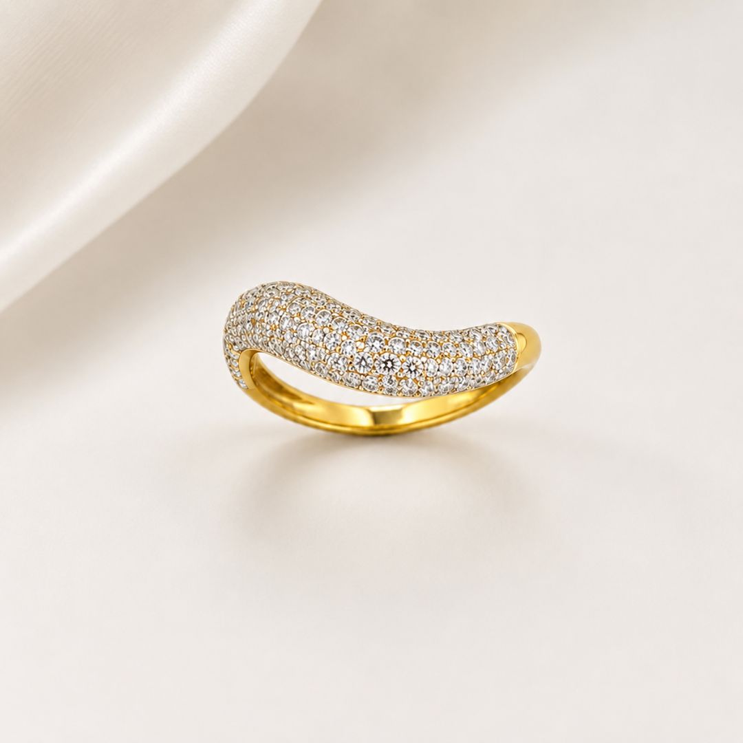 LGD Pavé Curve Ring