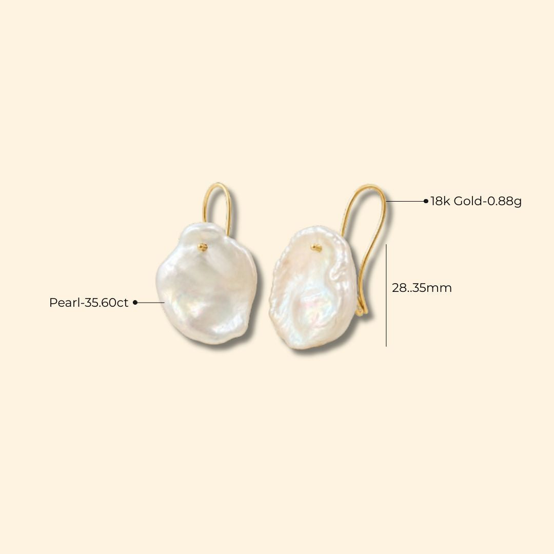 Baroque Pearl Earrings