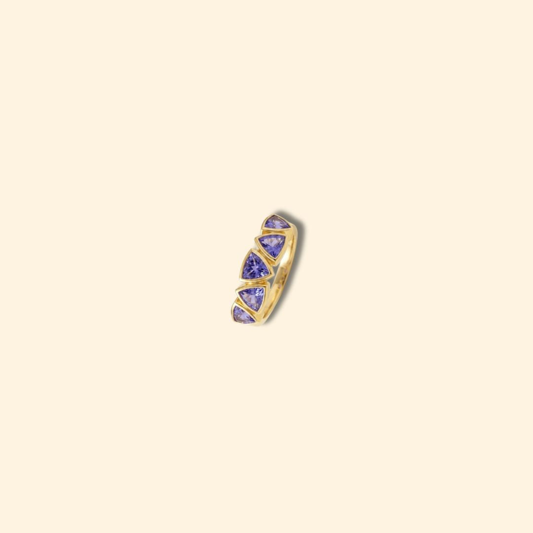 Prism Tanzanite Ring
