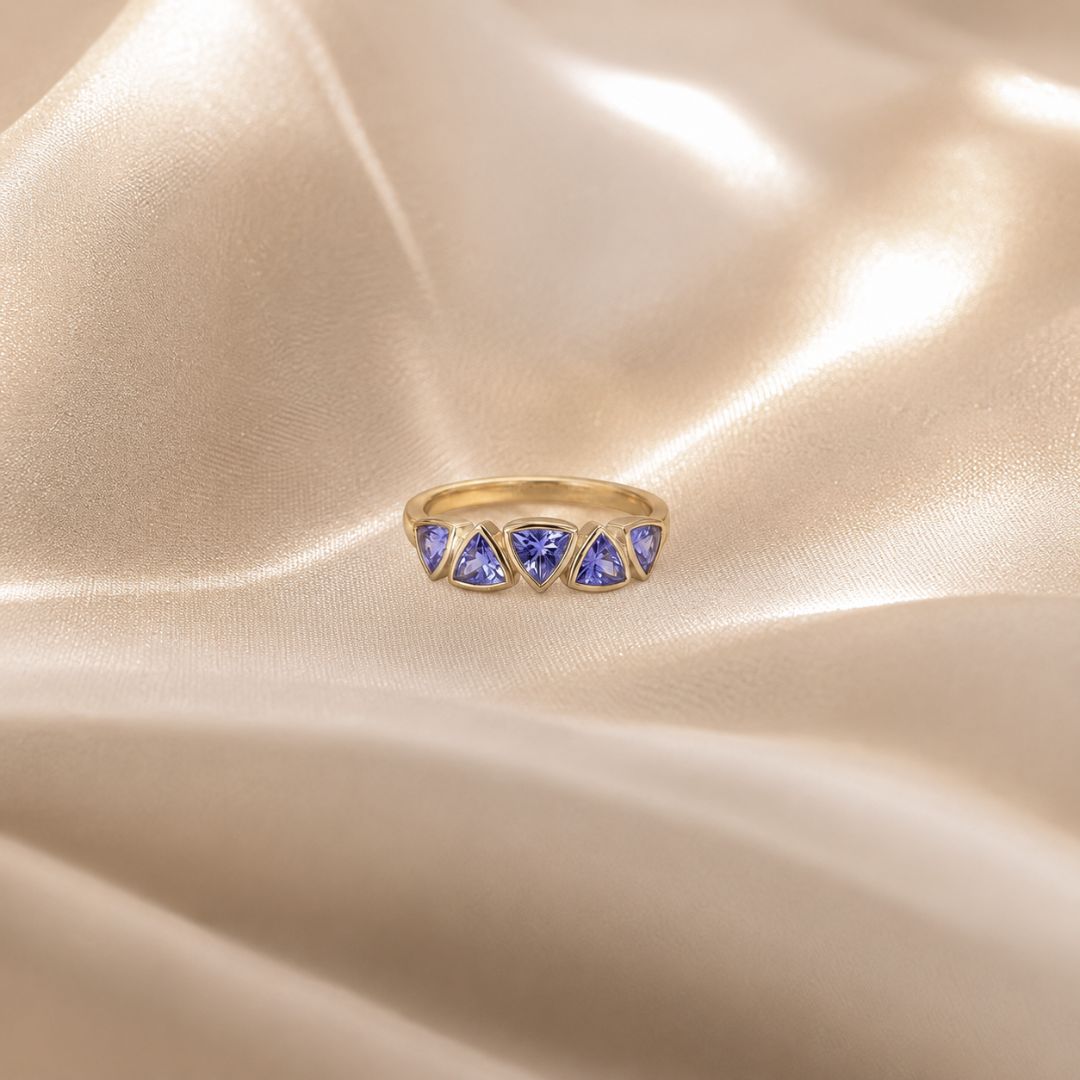 Prism Tanzanite Ring