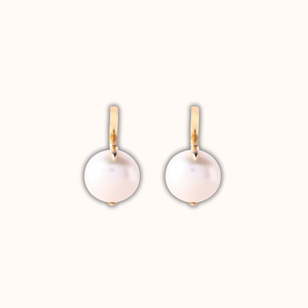 Pearl Ball Earrings