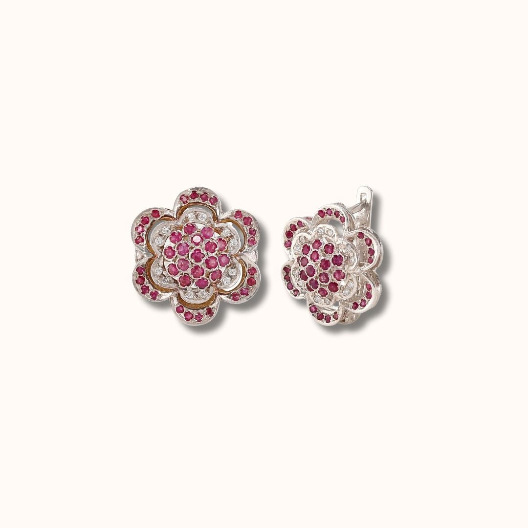 Peony Earrings